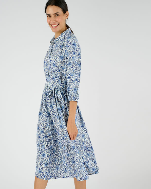 Jurk pure viscose Lenzing™ EcoVero™ vezels
