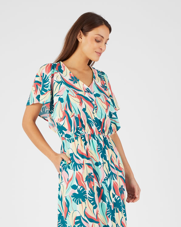 Climatyl jurk met print