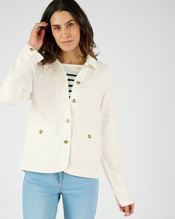 Veste mélange fibres Lyocell Tencel et fibres viscose