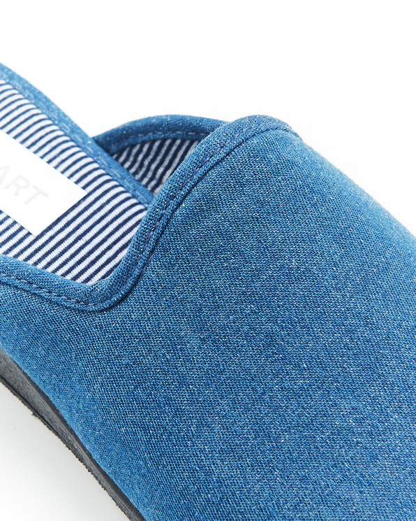 Mules effet jean