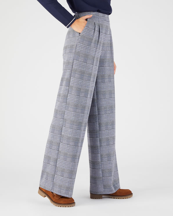 Pantalon large maille milano