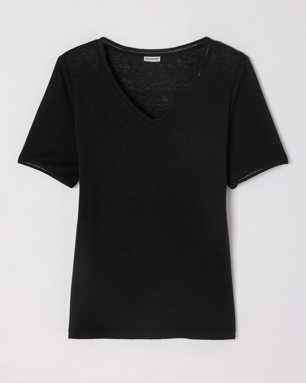 T-shirt avec det