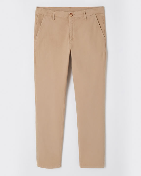 Pantalon chino coton stretch