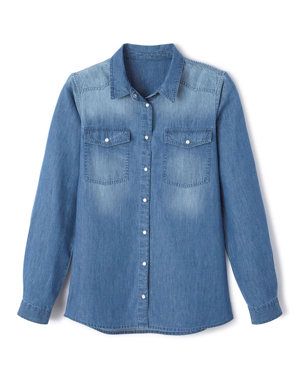 Chemisier en denim