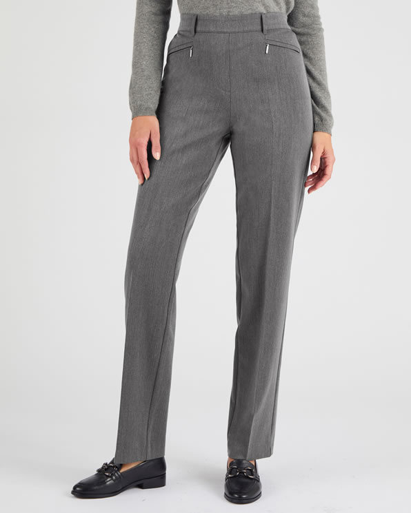 Klassieke broek met rechte pijpen