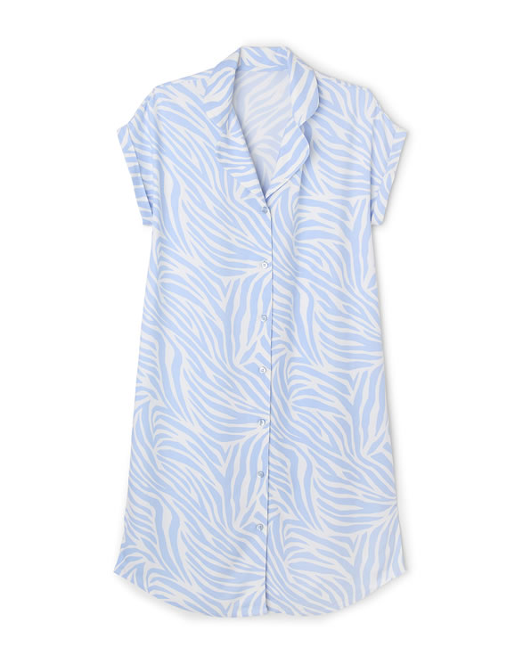 Nachthemd van zuivere viscose