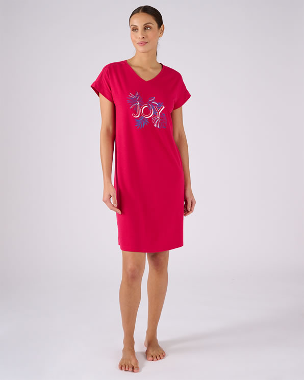 Climatyl nachthemd van jerseytricot