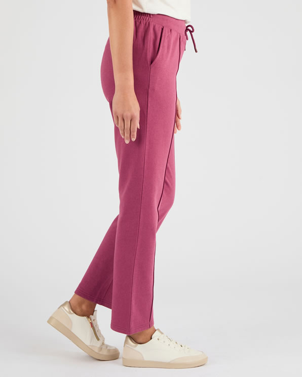 Loungebroek van geborsteld molton