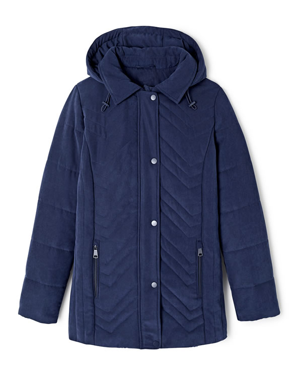 Parka matelassage fantaisie