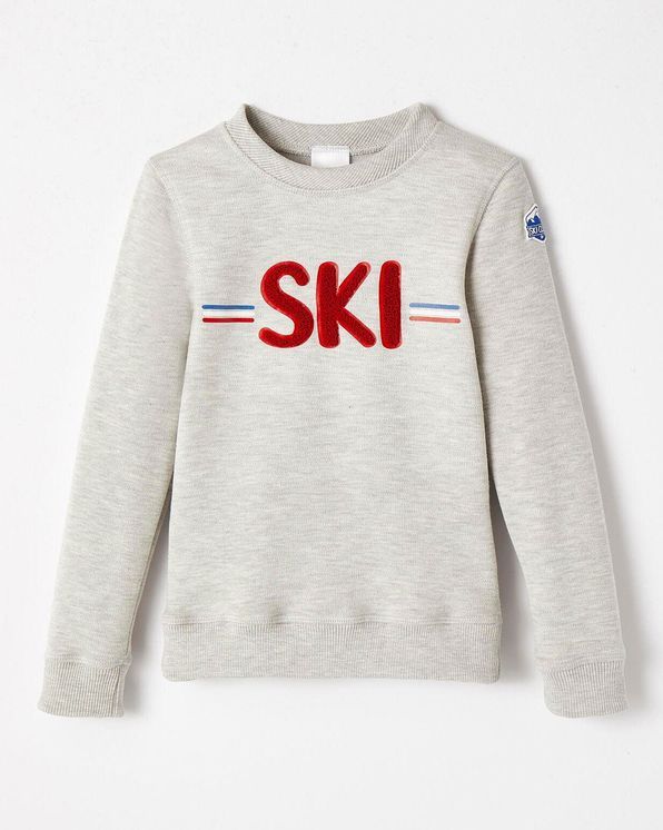 Sweat enfant SKI, molleton gratté Thermolactyl®