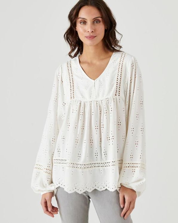 Blouse broderie anglaise