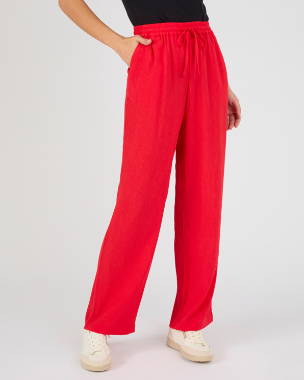 Broek crêpe pull-on