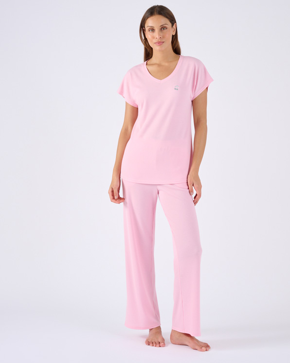 Pyjama 7/8 wafeltricot