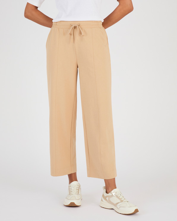 Broek 7/8 teddy stof