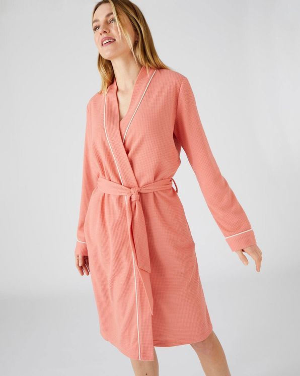 Robe de chambre maille gaufrée