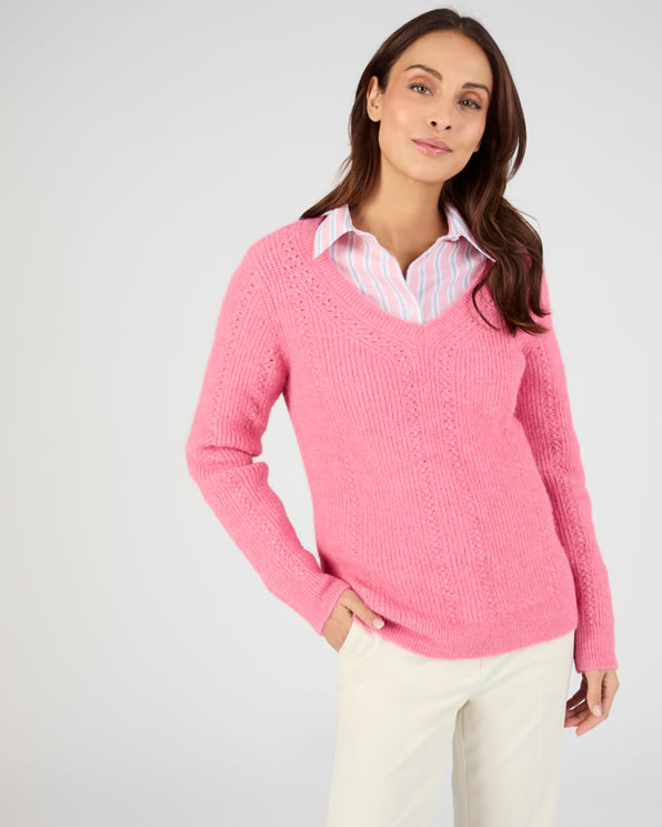 Pull maille perlée Thermolactyl