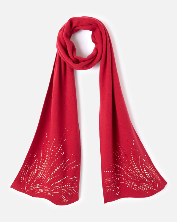 Sjaal met mooie studs