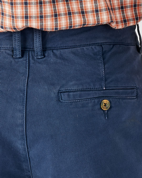 Pantalon chino coton stretch intérieur gratté