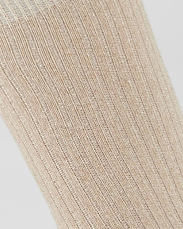 Lot de 2 paires de chaussettes maille côtelée
