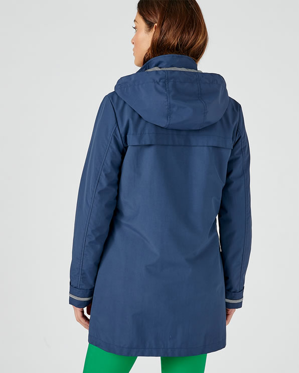 Parka casual lichtgewicht waterafstotend