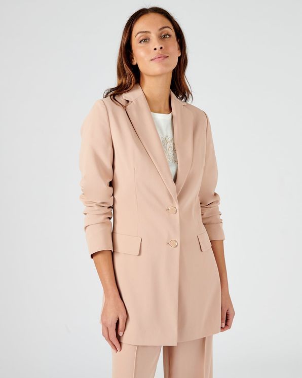 Veste tailleur longue