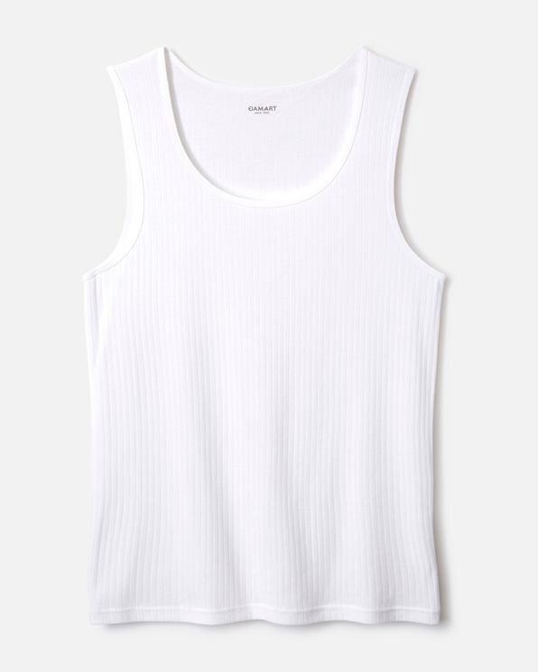 Singlet Essential ribtricot