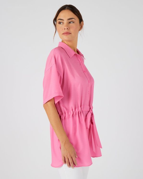 Tuniek met bindriem