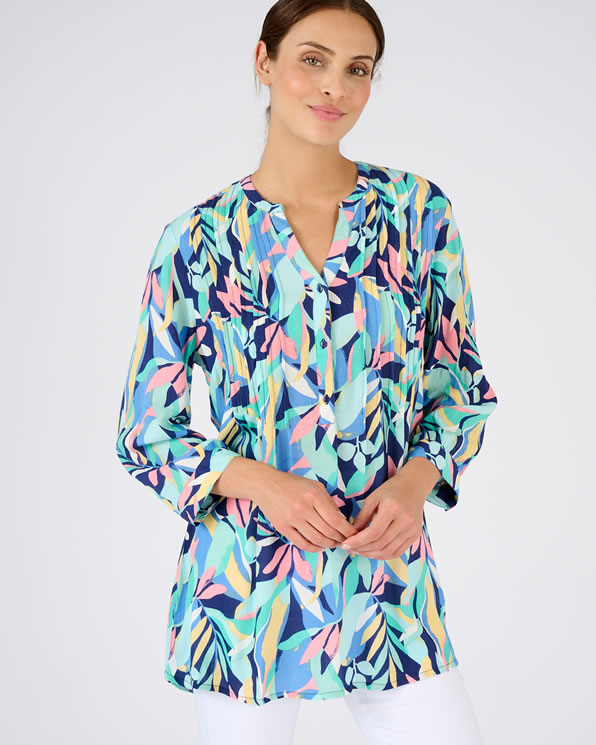 Tuniek crêpe vezels pure viscose Lenzing™ EcoVero™