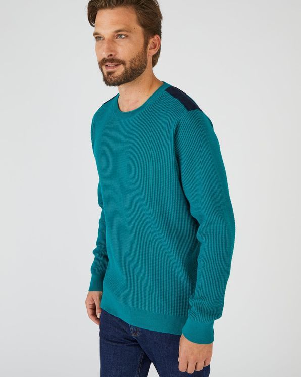 Pull in fantasietricot, katoenmix