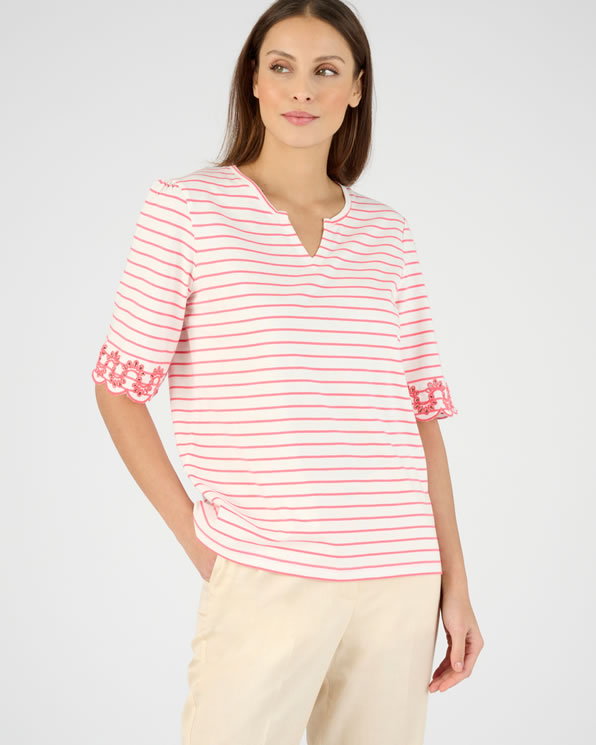 Blouse in biologisch katoen