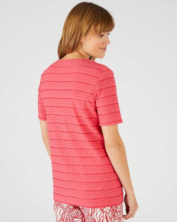 T-shirt jacquardtricot
