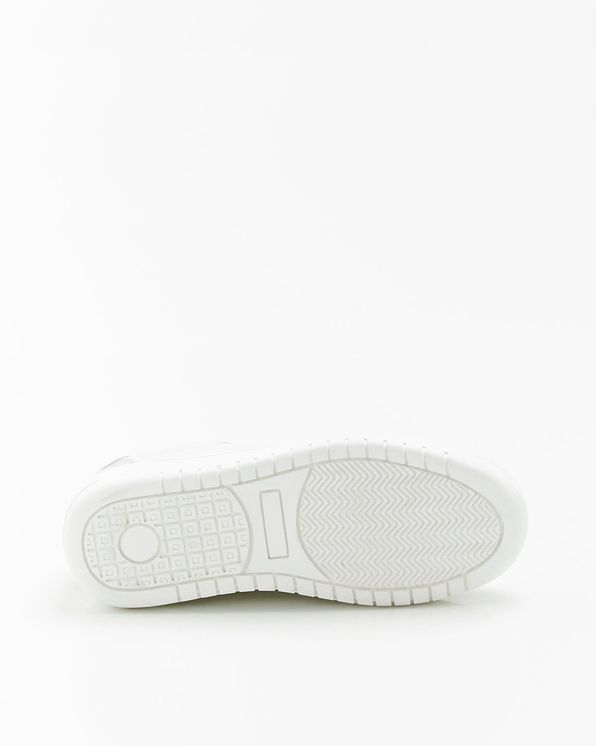 Baskets compensées bicolores cuir vachette Amortyl®
