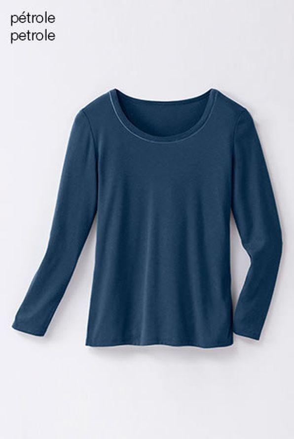 T-shirt lange mouwen Thermolactyl Bioactif® zacht en fijn