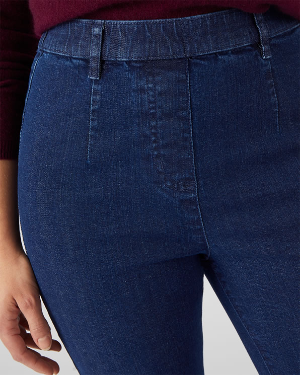 Jeans met platte buik-effect