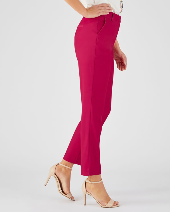 Pantalon 7/8ème tissu stretch jambes fuselées