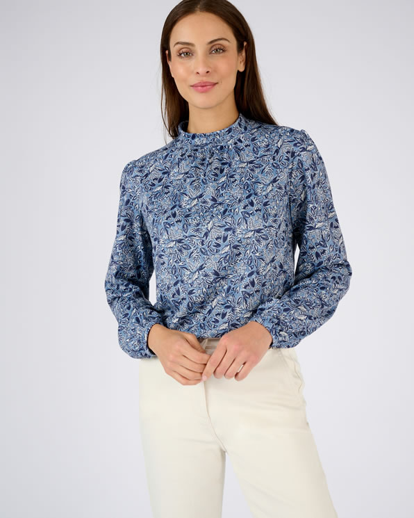 T-shirt maille chaude côtelée