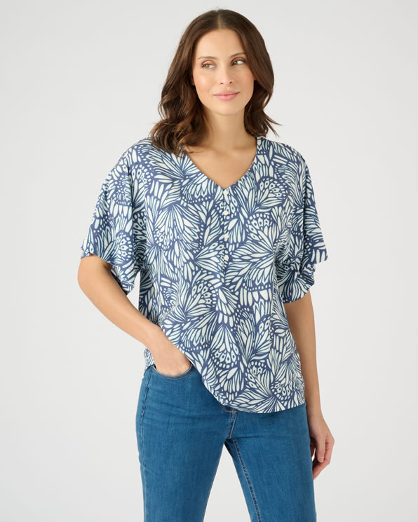 T-shirt met kimono-mouwen Climatyl