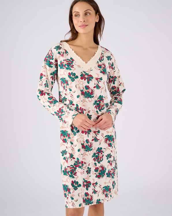 Nachthemd jersey tricot Thermolactyl