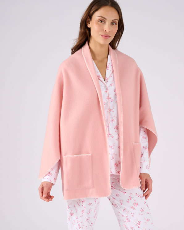 Poncho voor binnen Thermolactyl van fleece