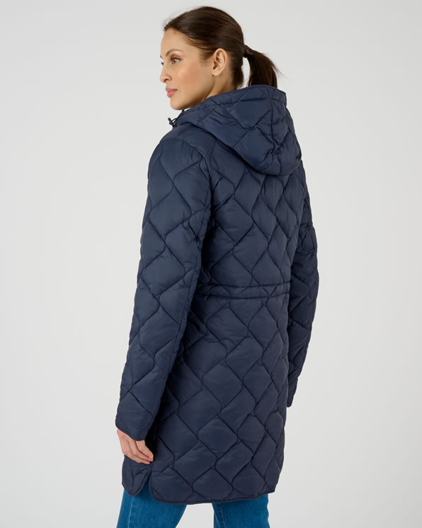 Parka longue matelassée doublée Thermolactyl