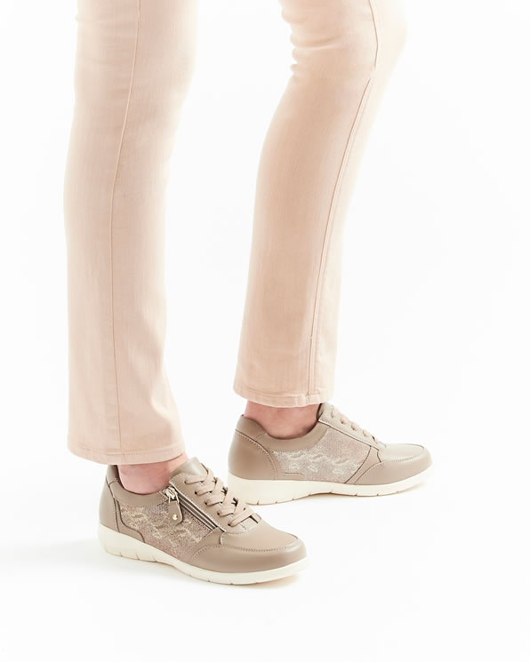 Derby schoenen iriserend Amortyl