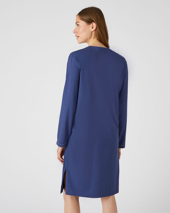 Slipdress mesh jersey
