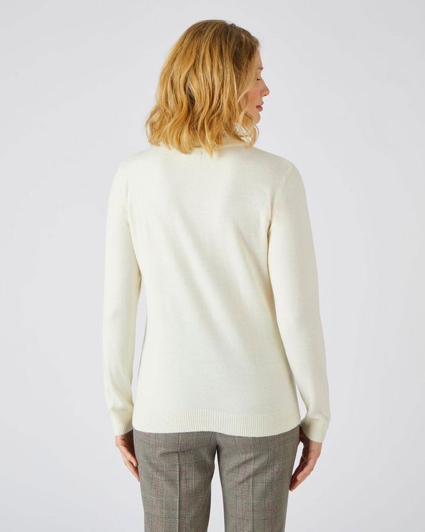 Set van 2 pulls met opstaande kraag, cashmere touch