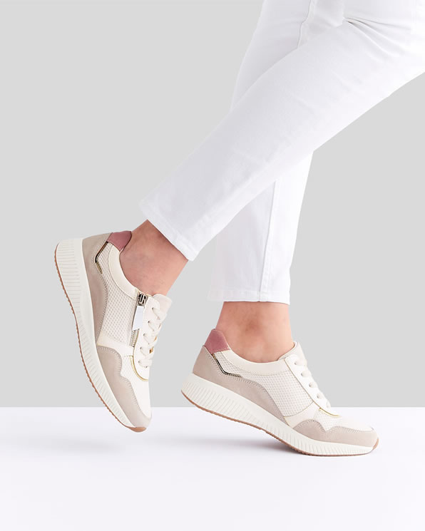 Climatyl sneakers met sleehak