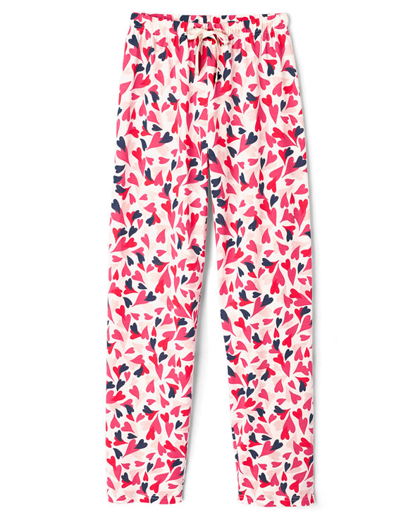 Pyjamabroek van zuiver gekamd katoen