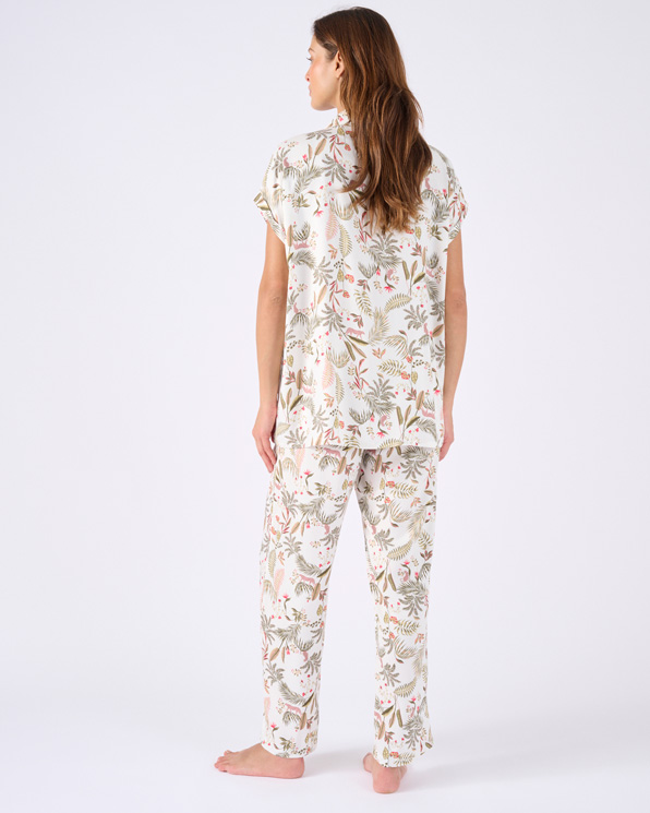 Pyjama van zuivere viscose