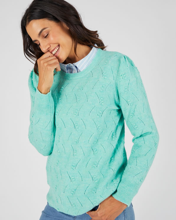 Pull doux jeu de maille Thermolactyl