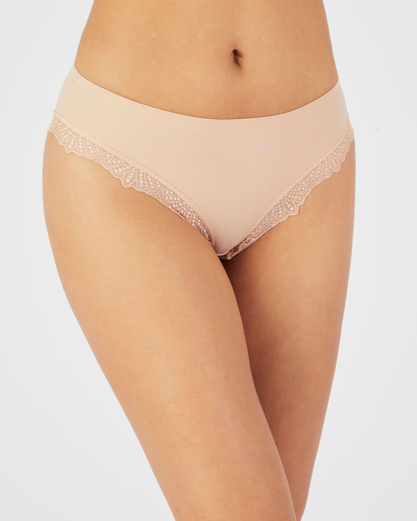 Culotte midi invisible