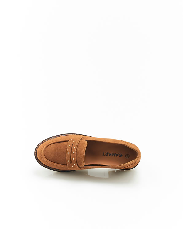 Mocassins Amortyl détails cloutés