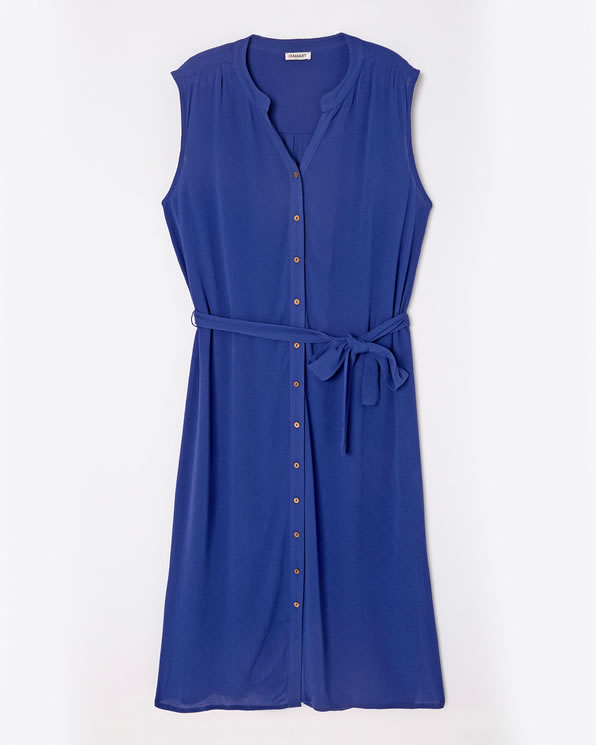 Robe tissu créponné pure viscose
